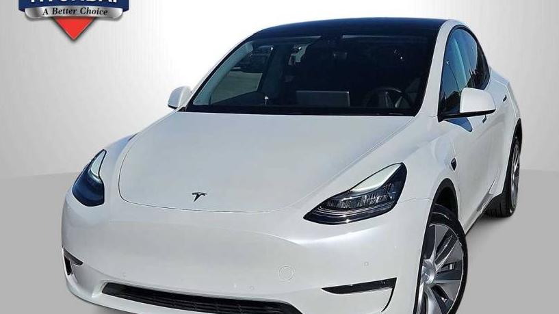 TESLA MODEL Y 2020 5YJYGDEE6LF052717 image